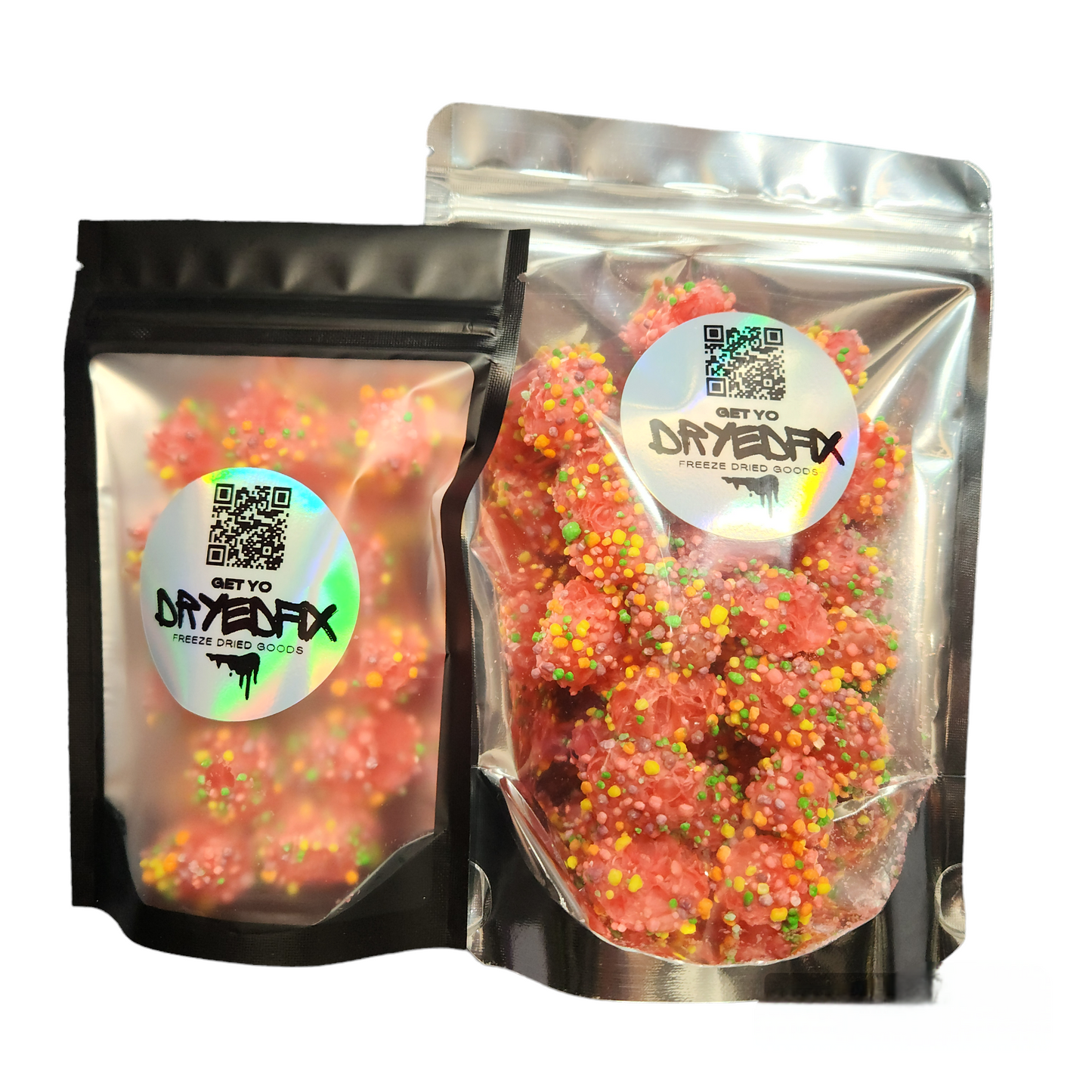 Rainbow Gummie Clusters - Freeze Dried